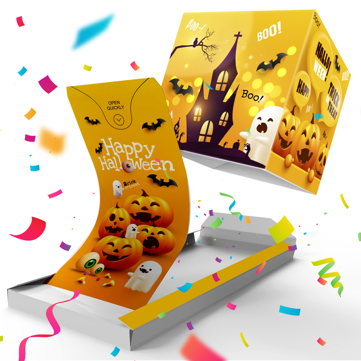 Halloween Exploding Confetti Card – FettiPop Store